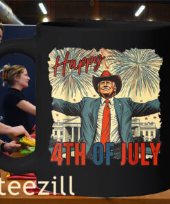 Premium Trump Happy 4th Of July Independence Day Mug