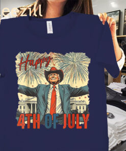 Premium Trump Happy 4th Of July Independence Day Shirt
