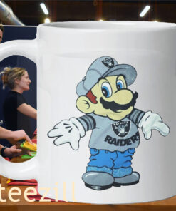 Raiders Super Mario Tee Las Vegas Raiders Mug