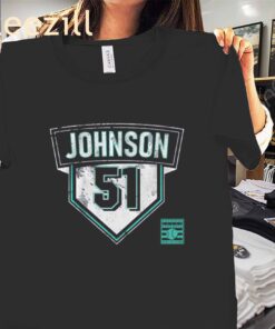 Randy Johnson 51 Apparel- Seattle Baseball Shirt