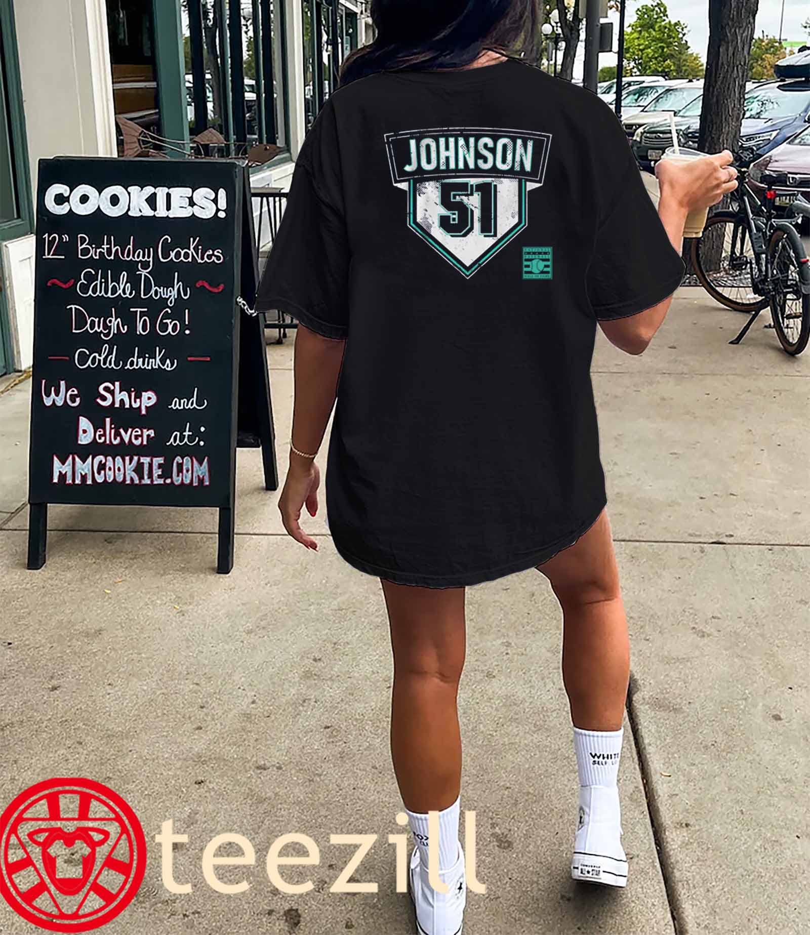 Randy Johnson 51 Apparel- Seattle Baseball Shirt Unisex