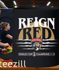 Reign Red 2025 Stanley Cup Champions Hometown Mug Florida Panthers