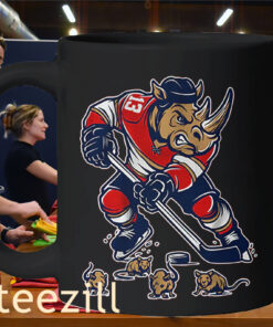 Sam Reinhart And Rhino Mug Florida Hockey