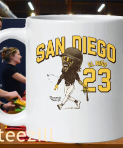 San Diego 23 Fernando Tatis Jr. “El Niño” Caricature Shirsey Mug