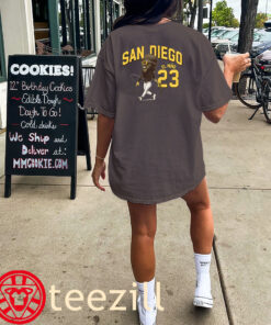 San Diego 23 Fernando Tatis Jr. “El Niño” Caricature Shirsey classic