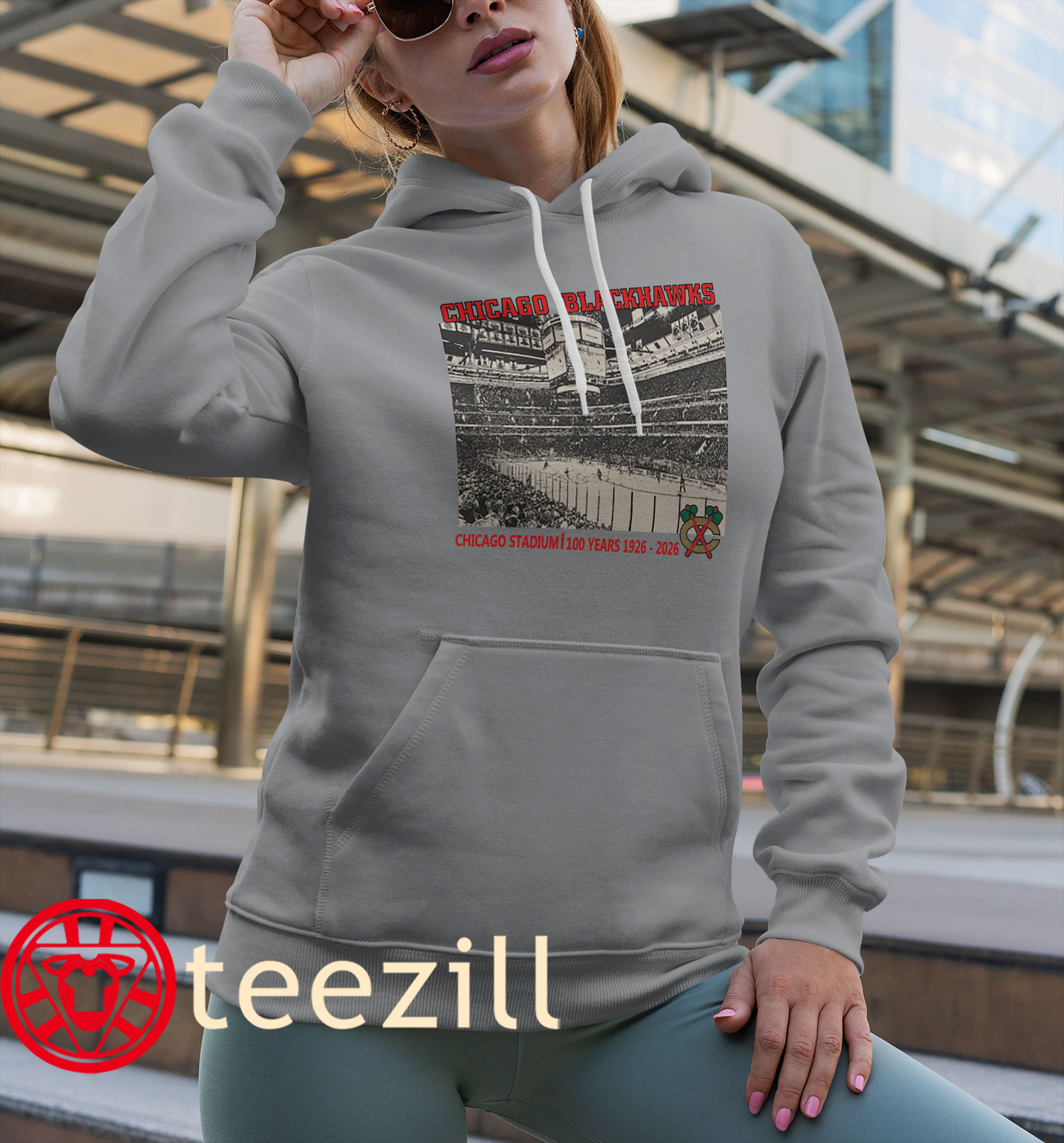 Stadium Chicago Blackhawks Fanatics Centennial Legacy Shirt hoodies