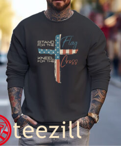 Stand For Flag Kneel For The Cross Sweater