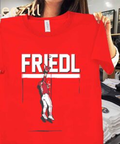TJ Friedl MLBPA Called Game Shirt- Cincinnati Baseball