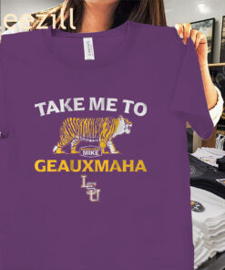 Take Me To Geauxmaha LSU Shirt - LSU Baseball - LSU Tigers 2025