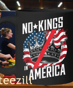 Tee No Kings in America Protest Save Democracy Mug