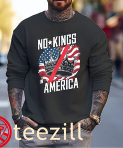 Tee No Kings in America Protest Save Democracy TShirt