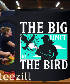 The Big Unit VS The Bird Randy Johnson Mug Arizona Diamondbacks