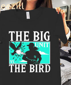 The Big Unit VS The Bird Randy Johnson Shirt Arizona Diamondbacks