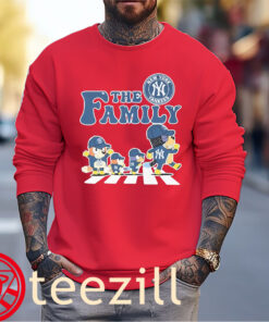 The Family NY Yankees Baseball Bluey Abbey Road Tees