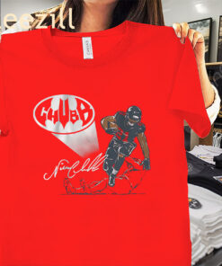 The Nick Chubb Stiff Arm Shirt Houston Football