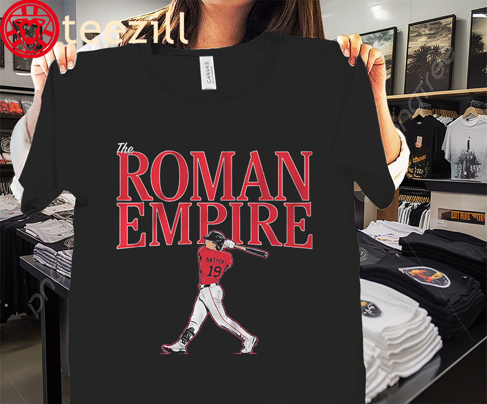 The Roman Empire Shirt- Boston Roman Anthony Baseball