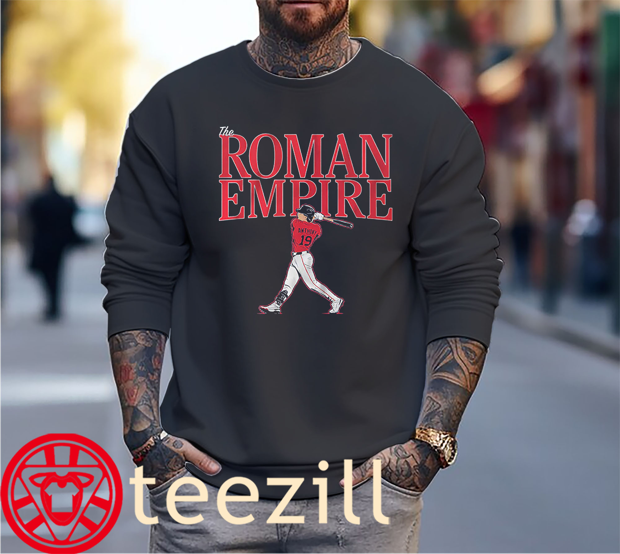 The Roman Empire TShirt- Boston Roman Anthony Baseball