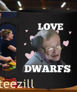 The Stephen Hawking I love Dwarfs Mug