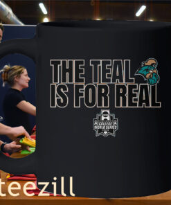 The Teal is For Real Tee Coastal Carolina Baseball Mug