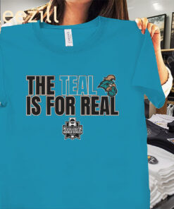The Teal is For Real Tee Coastal Carolina Baseball Shirt