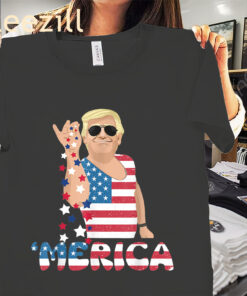 Trump 4th of July America Freedom Independence Day Shirt