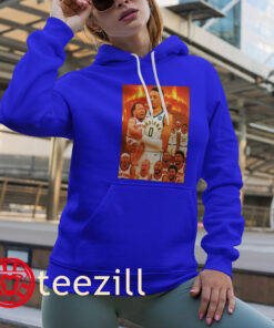 Tyrese Haliburton carring Jalen Brunson Funny Baby NBA Tee