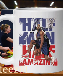 Vince Carter Toronto Raptors Half Man Half Amazing Mug, Kids Classic