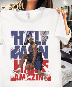 Vince Carter Toronto Raptors Half Man Half Amazing Shirt, Kids Classic