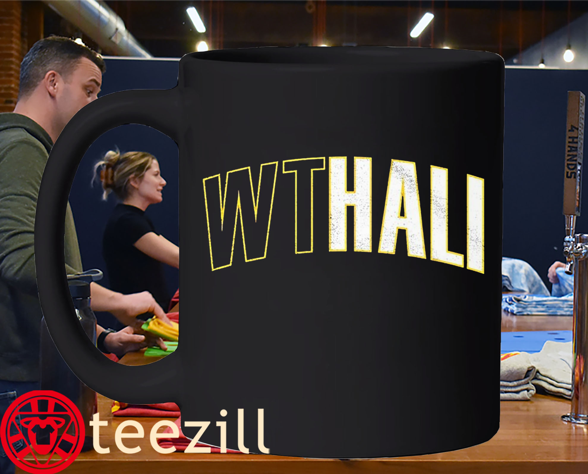 WTHALI Mug What The Hali - Indiana Pacers
