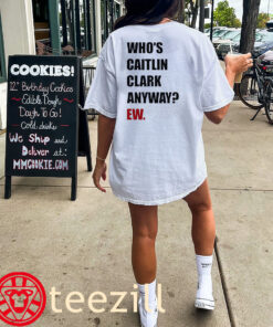 Who's Caitlin Clark Anyway Ew Game classic Fever-Wings