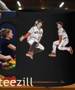 Willy Adames And Mike Yastrzemski Mug Mad Hops - SF Baseball