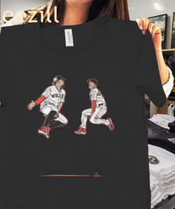 Willy Adames And Mike Yastrzemski Shirt Mad Hops - SF Baseball