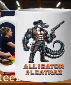 Alligator Alcatraz Florida Everglades Parody Mug