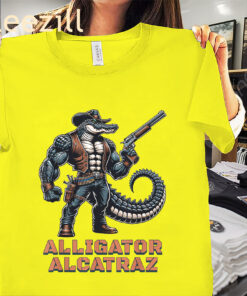 Alligator Alcatraz Florida Everglades Parody Shirt