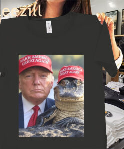 Alligator Alcatraz Premium Shirt Donal Trump