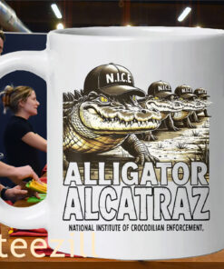 Alligator Alcatraz Tee- Everglades Florida Parody Mug