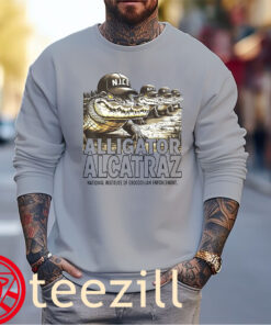 Alligator Alcatraz Tee- Everglades Florida Parody Sweater