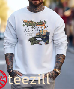 America 2025 Alligator Alcatraz Everglades Florida Shirt unisex