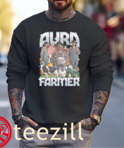 Aura Farmer Rap Vintage Hip-Hop Inspired Farming Energy Shirt Sweater