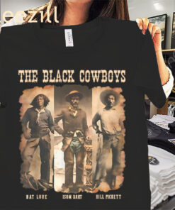 Black History Texas - Black Cowboy Western Rodeo Melanin Shirt