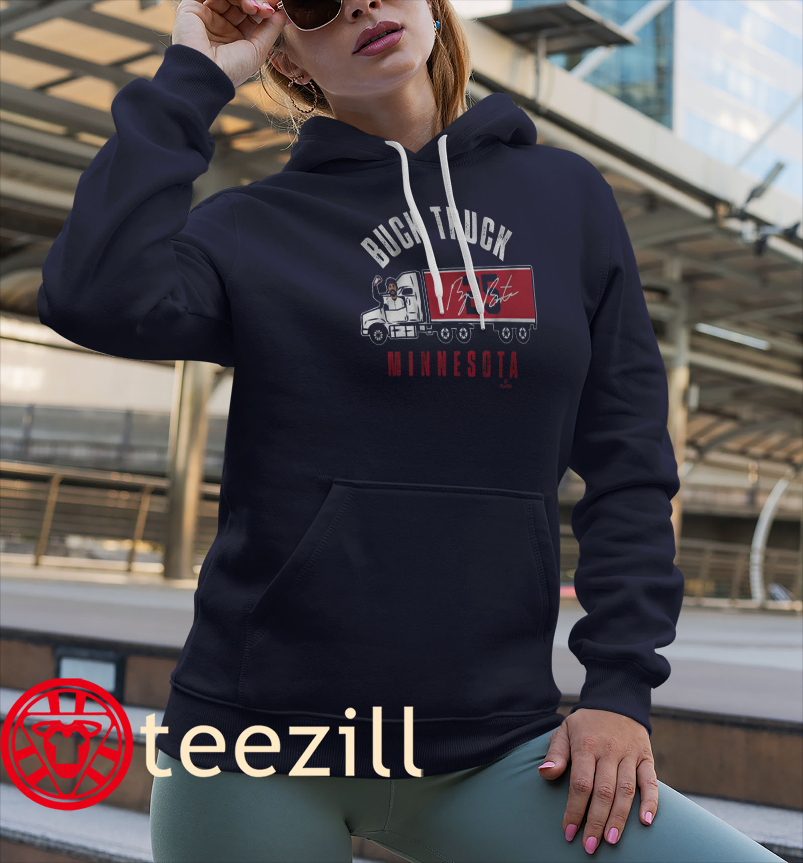 Byron Buxton Stays Buck Trucking Shirt Minnesota Twins Hoodies