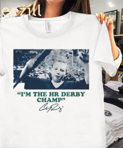 Cal Raleigh “I’m the HR Derby Champ” Shirt - Seattle Baseball Tee - Home Run King - MLBPA