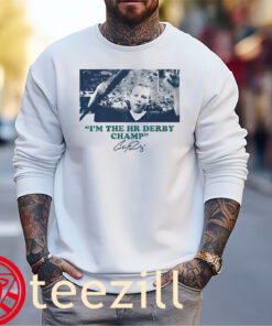 Cal Raleigh “I’m the HR Derby Champ” Shirt - Seattle Baseball Tee - Home Run King - MLBPA Sweater