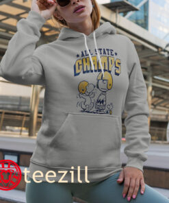 Charlie Brown and Snoopy All-State Champs 2025 Hoodies