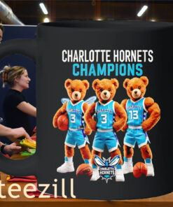 Charlotte Hornets Champions NBA Bear Lover Shirt Mug