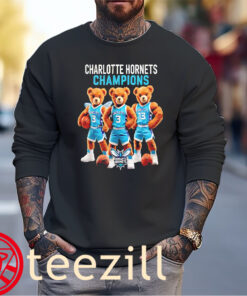 Charlotte Hornets Champions NBA Bear Lover Shirt Sweater