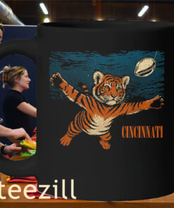 Cincinnati Football Tiger Team Spirit Mug