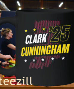 Clark Cunningham’25 - Caitlin Clark and Sophie Cunningham Mug Indiana Fever