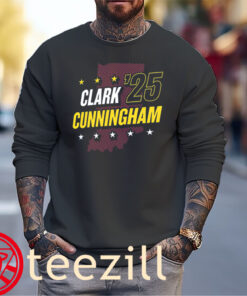 Clark Cunningham’25 - Caitlin Clark and Sophie Cunningham Shirt Indiana Fever Sweater