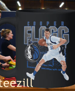Cooper Flagg Dallas Mavericks Shattered Glass Edition Mug